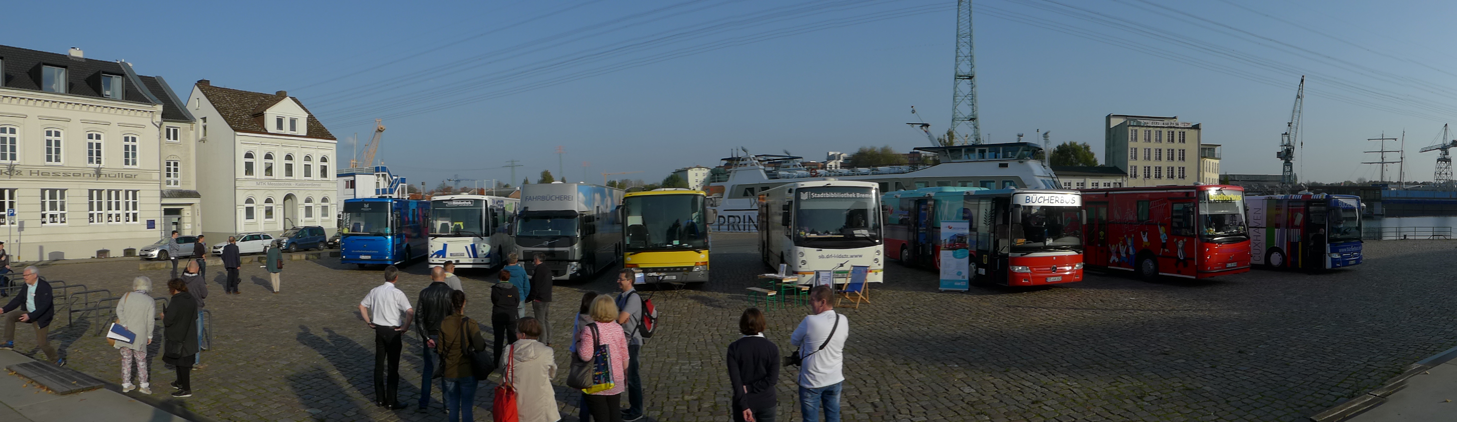 Treffen der norddeutschen Fahrbibliotheken in Hamburg-Harburg 2017