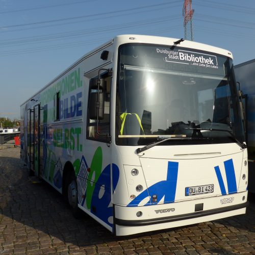 Bücherbus der Stadtbibliothek Duisburg