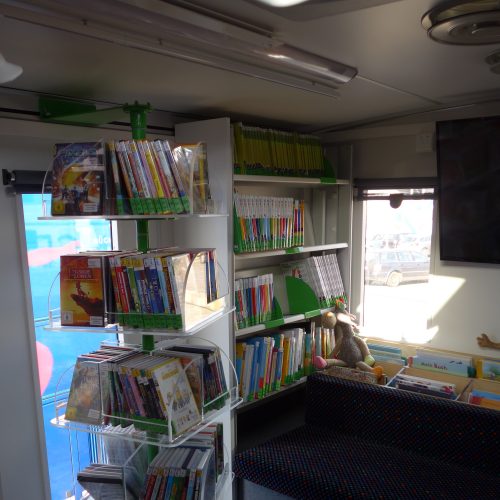 Bücherbus der Stadtbibliothek Duisburg