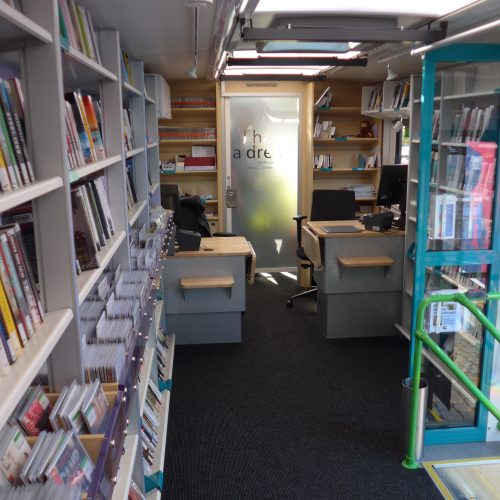 Bücherbus der Stadtbibliothek Duisburg