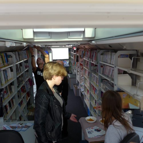 Bücherbus des Landkreises Cuxhaven