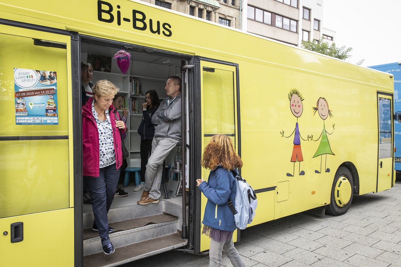 Saarbrücken will einen neuen Bücherbus – am liebsten voll elektrisch!