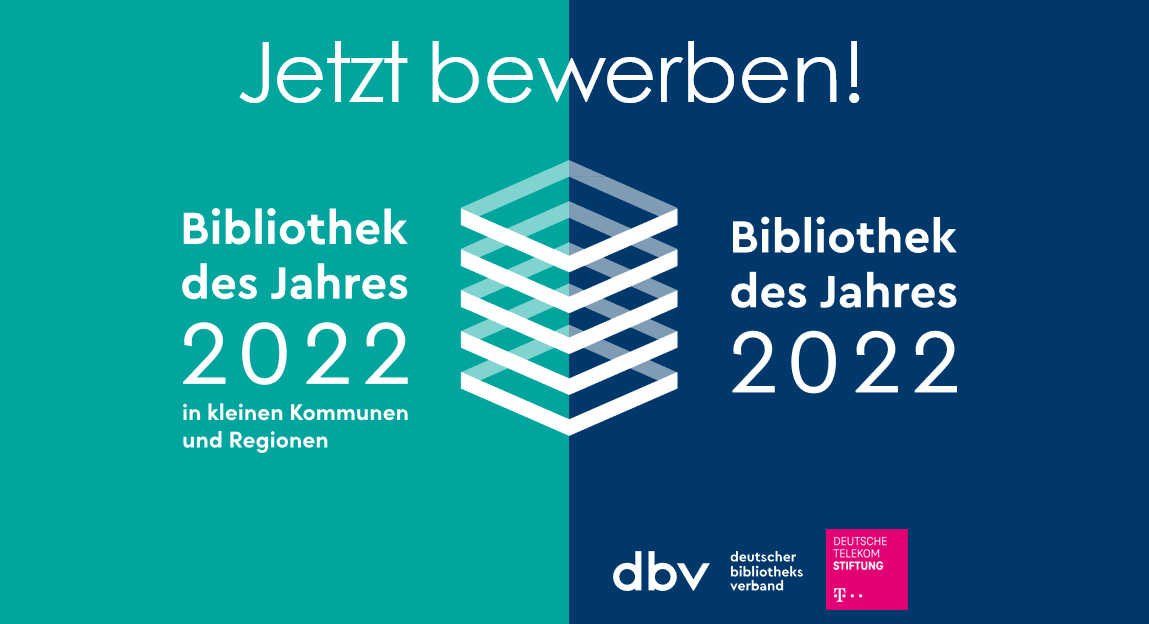 Ausschreibung für die Auszeichnung „Bibliothek des Jahres 2022“
