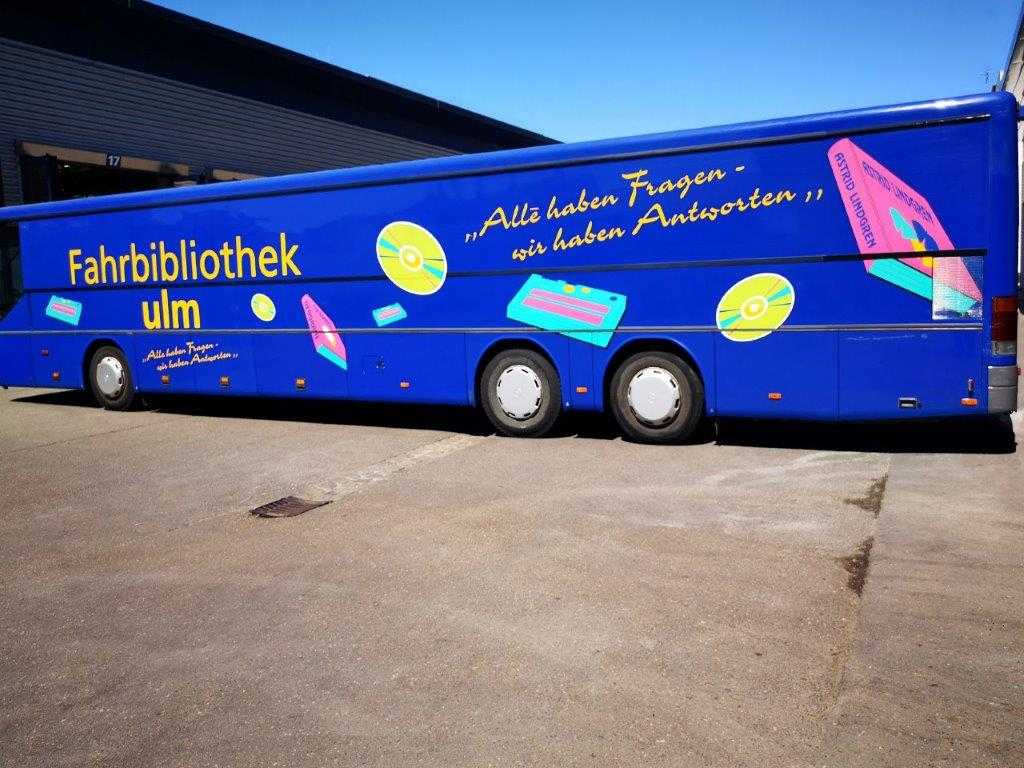 Ulm: Bücherbus zu verkaufen