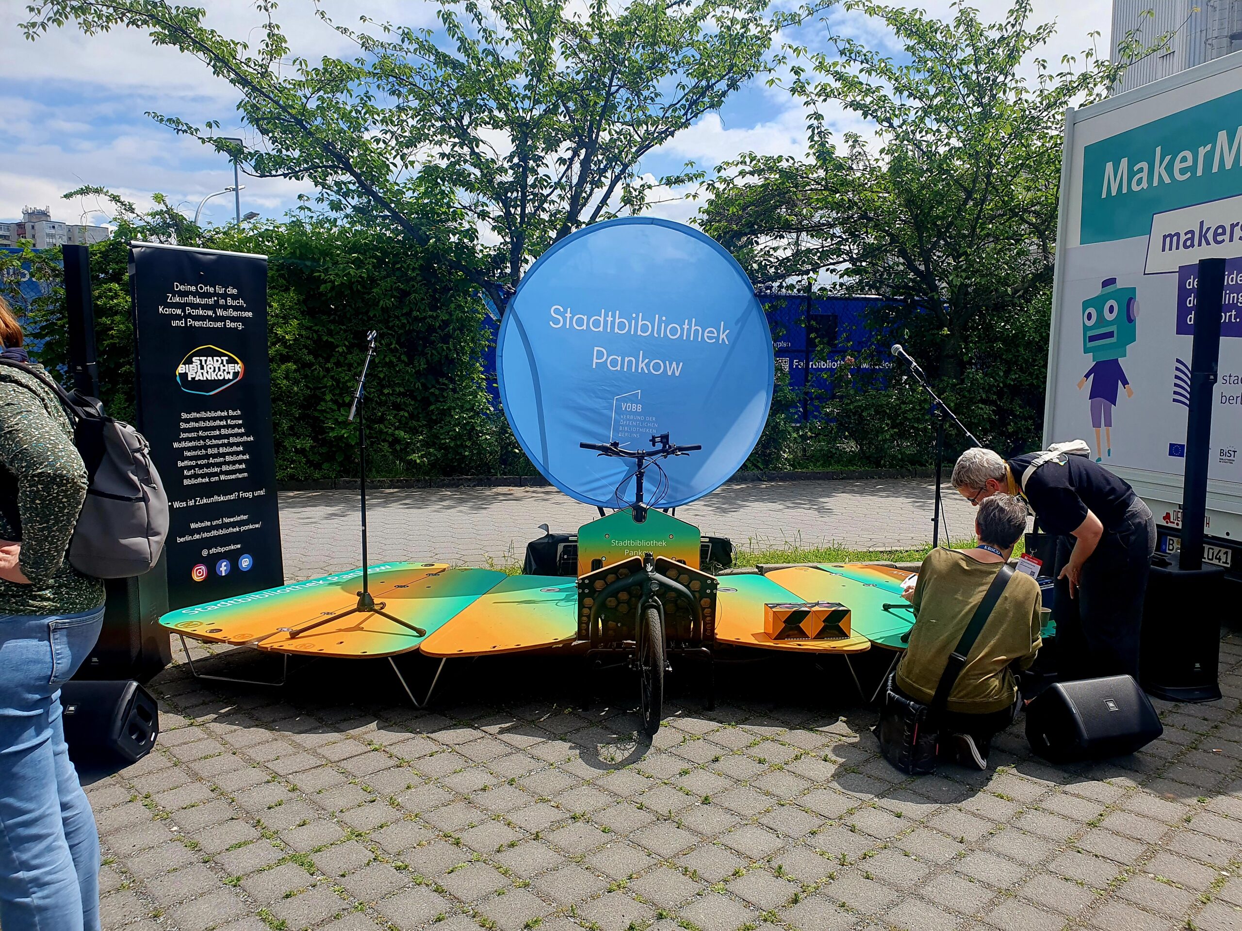 Fahrradbühne